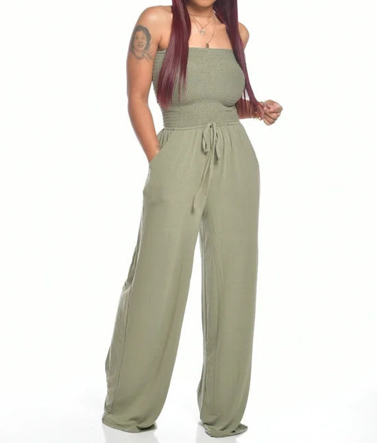 Vrouwelijke Jumpsuit Zonder Bandjes Zomerjurk Kort - StudioMarella
