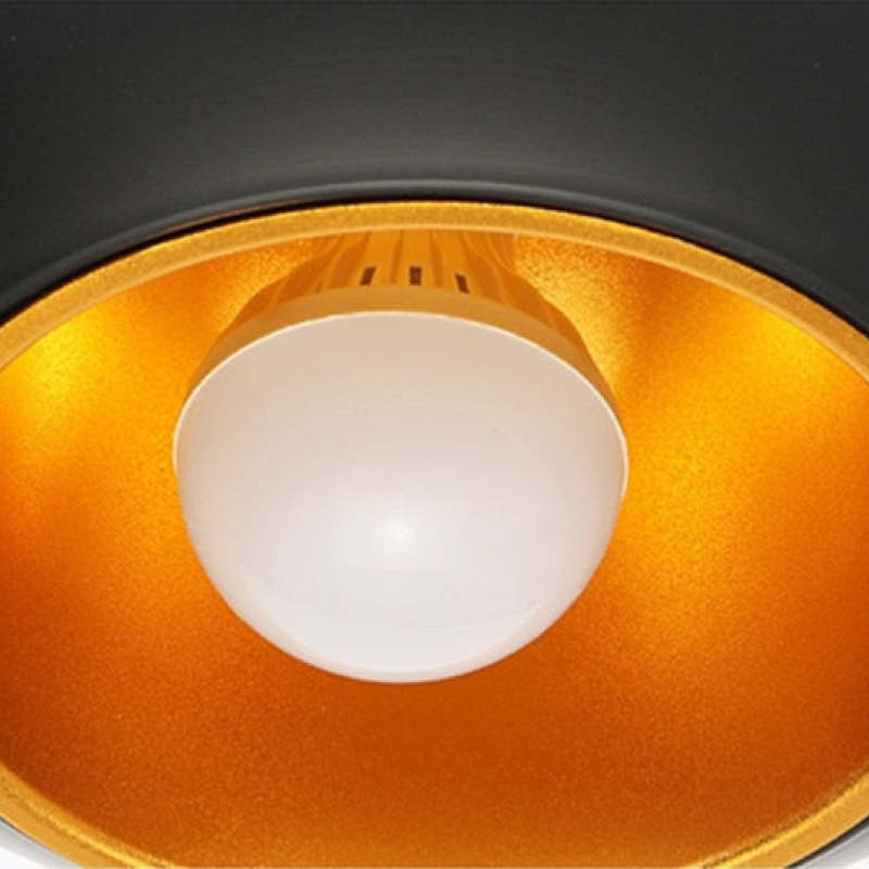 Elegante LED Plafondlamp Zwart-Wit Modern Design Rond Aluminium Eethoek Slaapkamer Woonkamer Warm Dimbaar Licht Scandinavisch Interieur Stijlvol