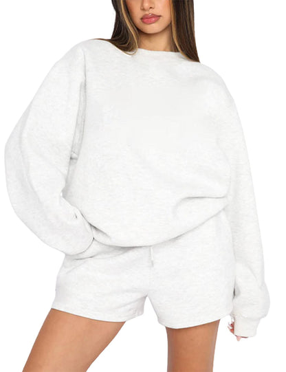 Dames Zomeroutfit Comfy Tweedelig Sweater Set
