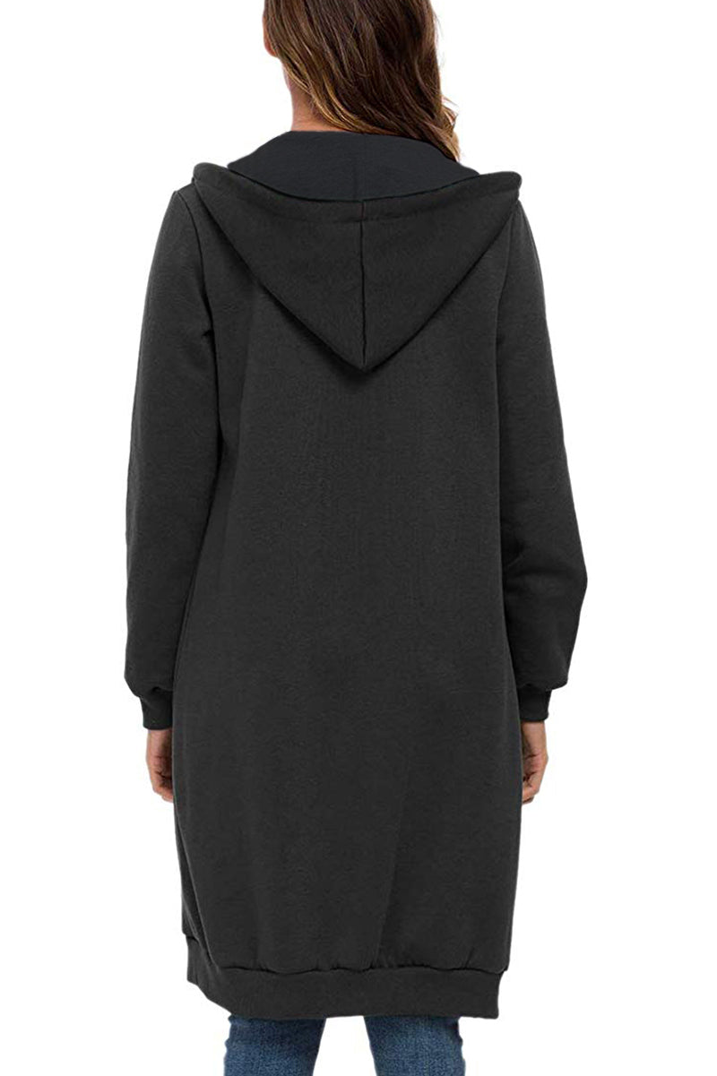 Softshell Felpa met Capuchon Lange Rits