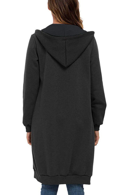 Softshell Felpa met Capuchon Lange Rits