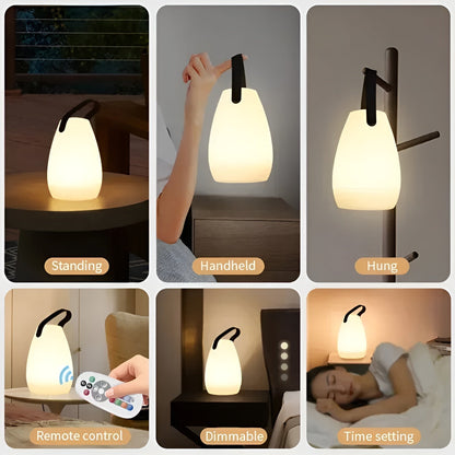 Draadloze LED Tafellamp Waterdicht RGB Dimbaar Oplaadbaar