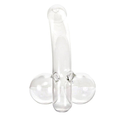 Glazen Karaf 600ml met Speels Design Transparant Bleivrij Glas voor Whisky Wijn