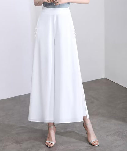Pantaloni met Plooien voor Vrouw Moderne Stijl