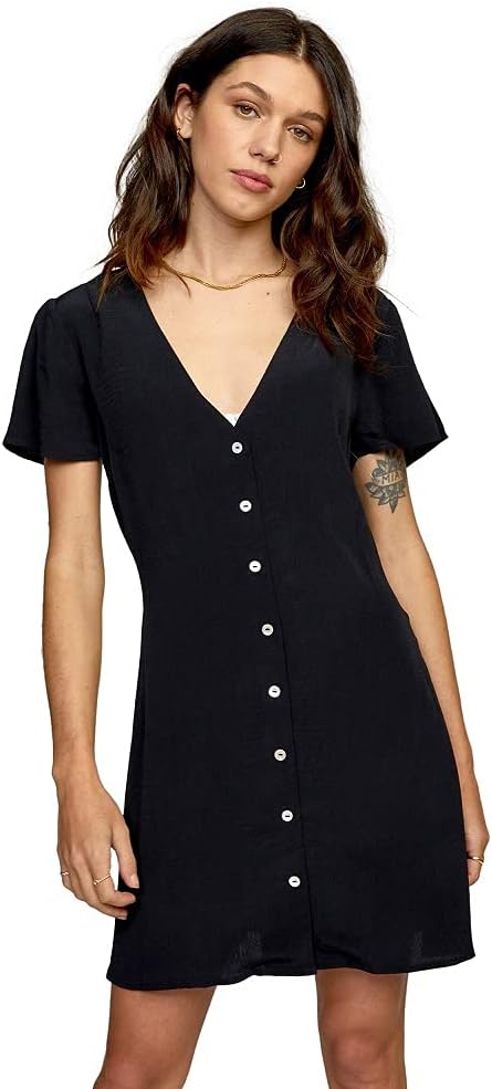 Elegante Geweven Jurk voor Vrouwen Avery Stijl