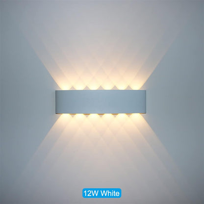 Binnen- & Buitenwandlamp LED | Modern Minimalistisch Design | Waterdicht | Zwart of Wit