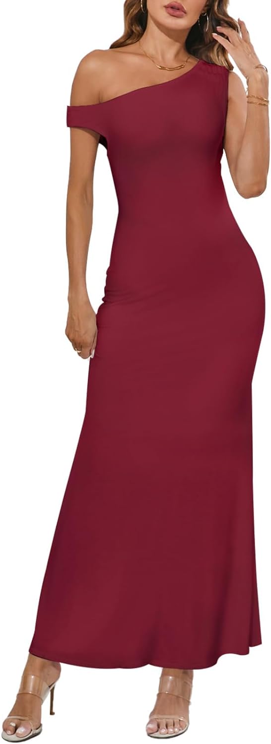 Zomerjurk Off-Shoulder Vrouwelijk Model voor Warme Dagen