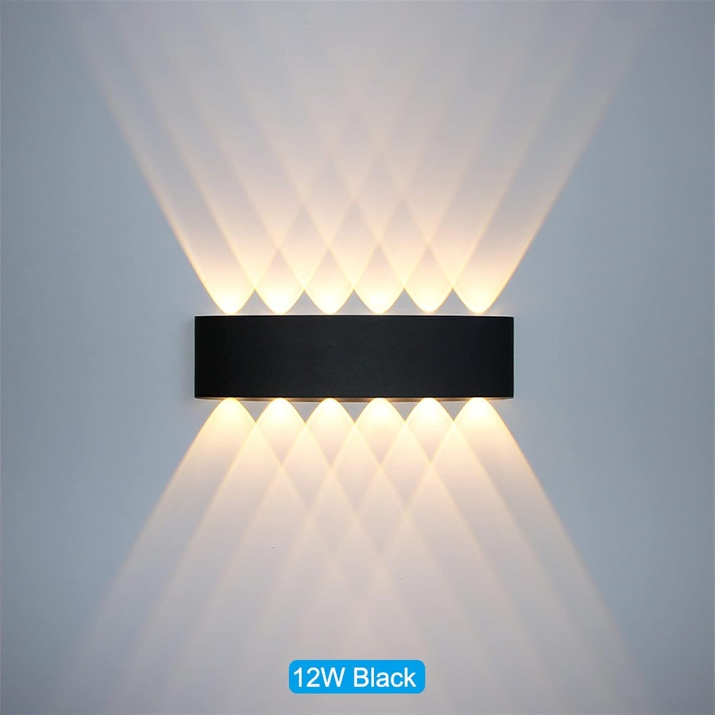 Binnen- & Buitenwandlamp LED | Modern Minimalistisch Design | Waterdicht | Zwart of Wit