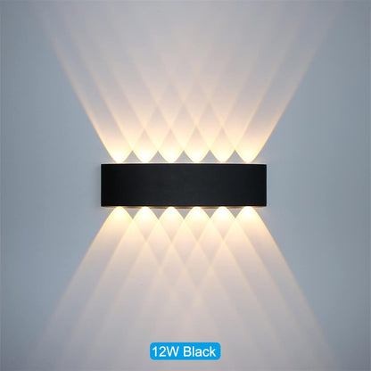 Binnen- & Buitenwandlamp LED | Modern Minimalistisch Design | Waterdicht | Zwart of Wit