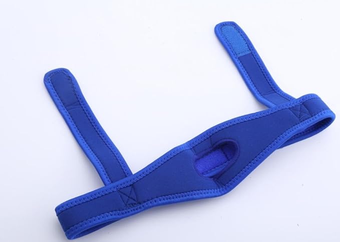 Anti-Snurk Kinband Verstelbaar Neopreen Slaapband Tegen Snurken 54-68cm
