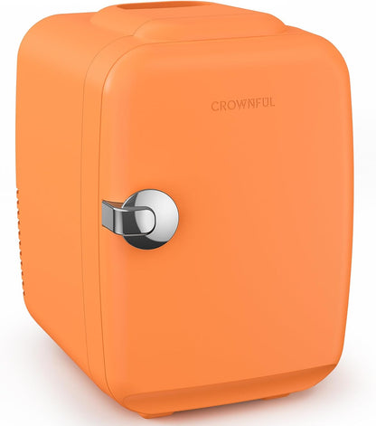 Compacte Mini Koelkast 4L Koel- & Warmfunctie Slaapkamer Kantoor Draagbaar AC/DC Energiezuinig Thuis Auto