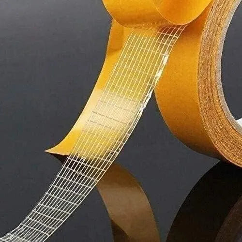 Dubbelzijdige Montage Tape Set van 2 Stuks | Sterk Hechtende Bevestigingstape voor Tapijten, Posters en Kleine Reparaties op Diverse Oppervlakken