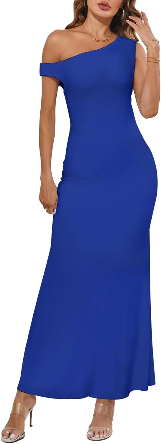 Zomerjurk Off-Shoulder Vrouwelijk Model voor Warme Dagen