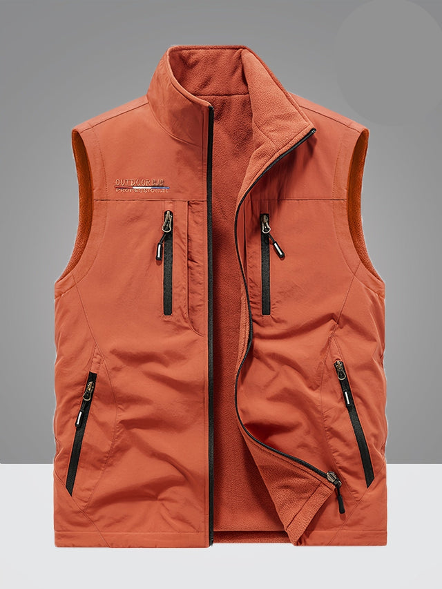 Donzen Gilet Met Meerdere Zakken Warm en Licht