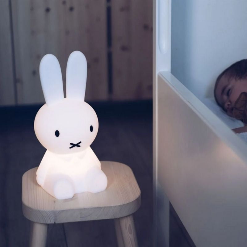 Konijn Nachtlamp Led Dimbaar Wit Siliconen Kinderkamer Sfeerverlichting Decoratie Tafellamp