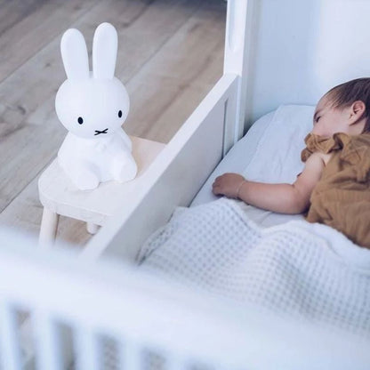 Konijn Nachtlamp Led Dimbaar Wit Siliconen Kinderkamer Sfeerverlichting Decoratie Tafellamp