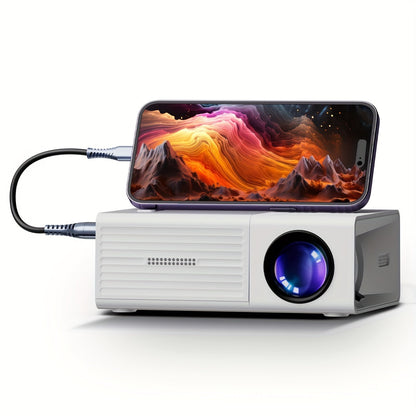 Mini Beamer 3000 Lumen Draagbaar Met HDMI USB Voor Thuisbioscoop