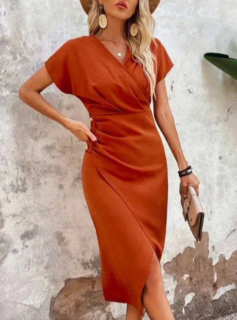 Zomerjurk Lange Elegante Vrouwelijke Zomerjurk - StudioMarella
