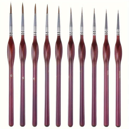 Precisiekwast voor Detailwerk — Ideaal voor Schilderen, Modelbouw en Fijne Kunstprojecten