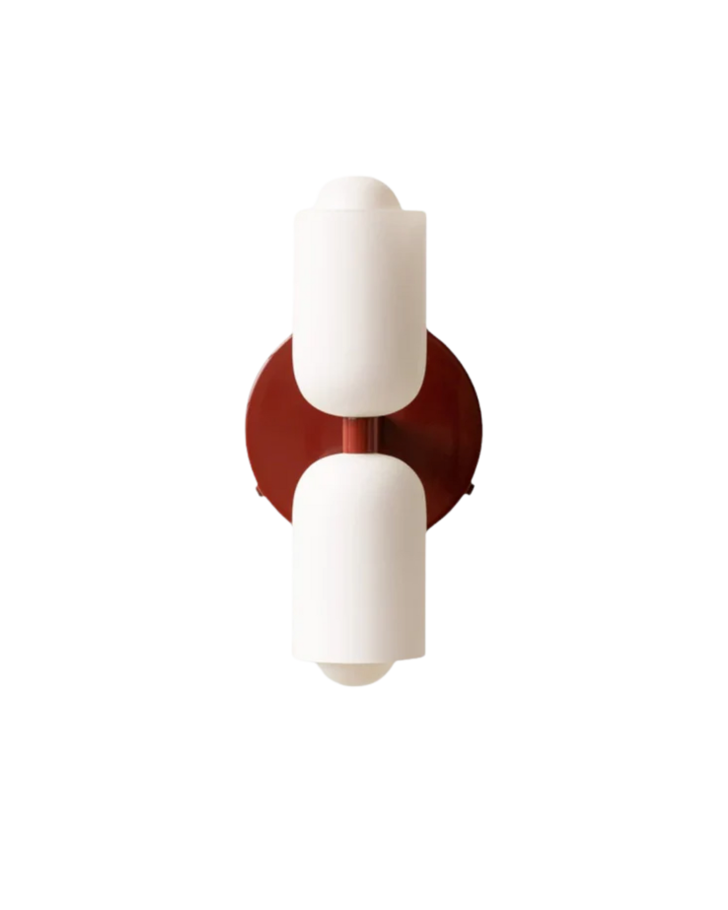 Sansoti | Wandlamp met Dubbele Glazen Kappen voor Slaapkamer en Woonkamer – E27 Wandverlichting