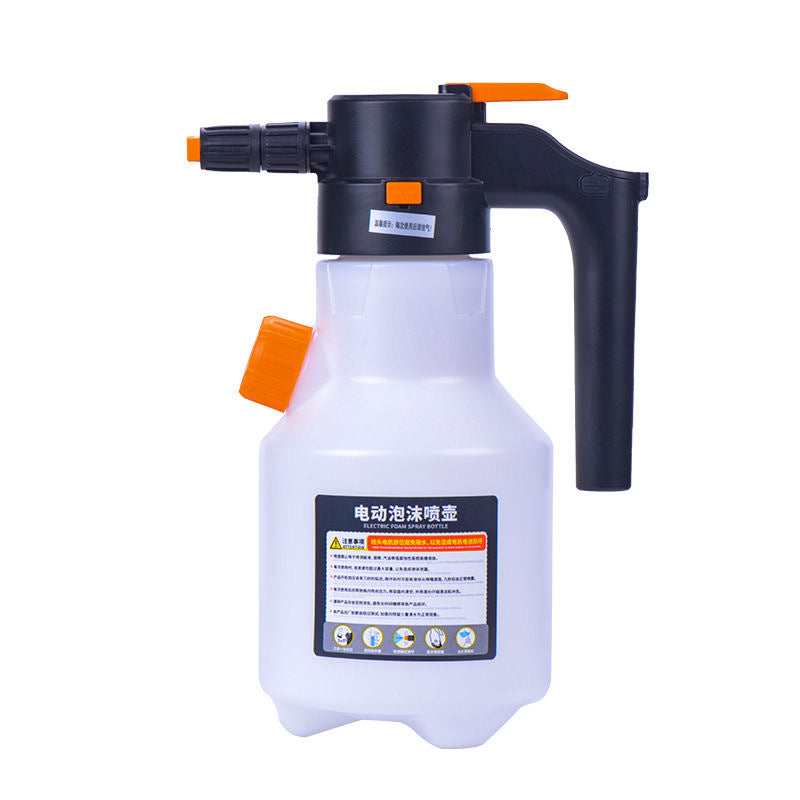 Elektrische Schuimspuitfles Auto Draadloos 22 x 30,5 cm Verstelbare Nozzle Wasbeurt Voertuigonderhoud