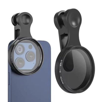 CPL Filter Smartphone 52mm Clip Reflecties Verminderen Kleurverzadiging Buiten Reisfotografie Polarisatiefilter Android iPhone
