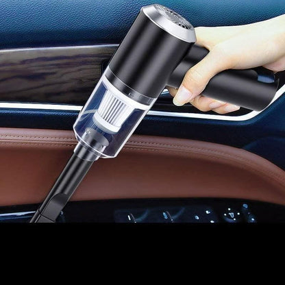 Draadloze Handstofzuiger Compact Mini Stofzuiger voor Bureau Auto en Thuis Oplaadbaar Klein Opbergbaar USB Tafelzuiger Autostofzuiger