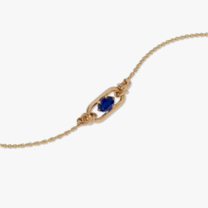 Goudkleurige Armband met Geboortesteen voor Vrouw