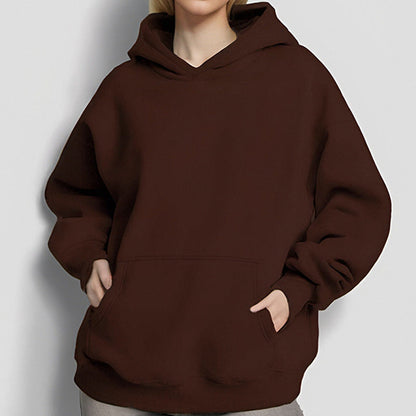 Dames Hoodie Zacht en Casual met Kangaroo Zakken Oversized