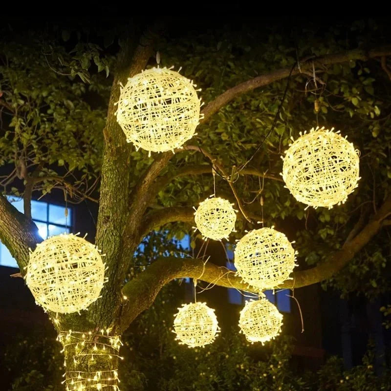 LED Lichtbol Buiten Waterdicht 20cm IP65 Warm Wit Tuinverlichting