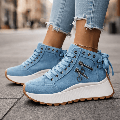 Dames Chunky Sneakers Comfortabele Pasvorm