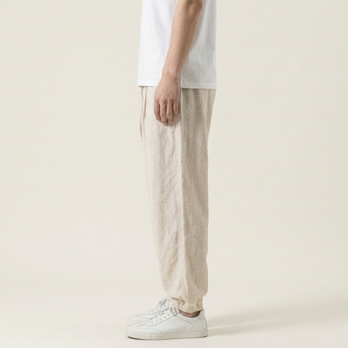 Linnen Broek Lichtgewicht Zomerse Stijl