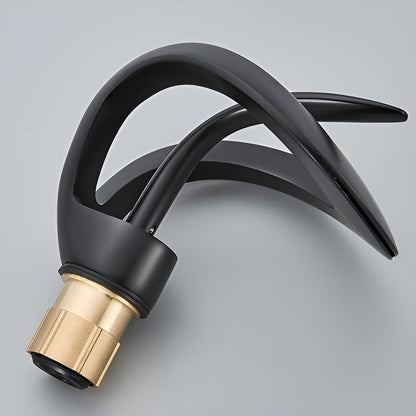 Wastafelkraan Design Waterval Mengkraan Messing Modern