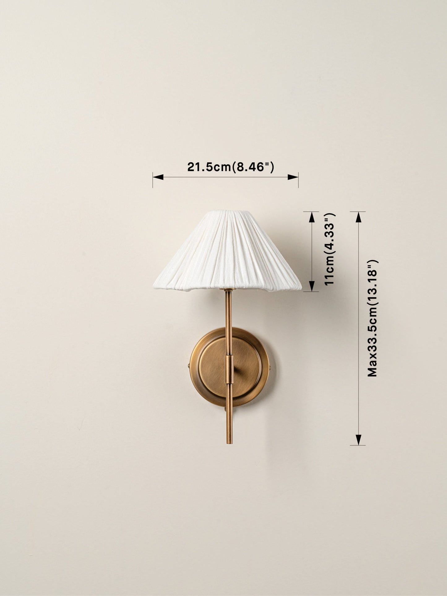 Wandlamp Linnen Bloem Design Messing G9 Wandlamp Slaapkamer Bedlamp