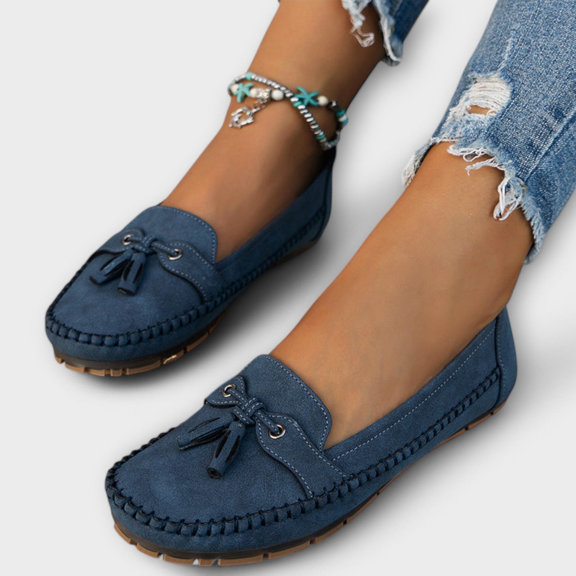 Dames Loafer Klassiek Leer - StudioMarella
