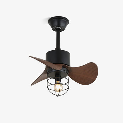 Industriële Plafondventilator met Verlichting – Regelbare Ventilatorlamp met Afstandsbediening voor Moderne Binnenruimtes