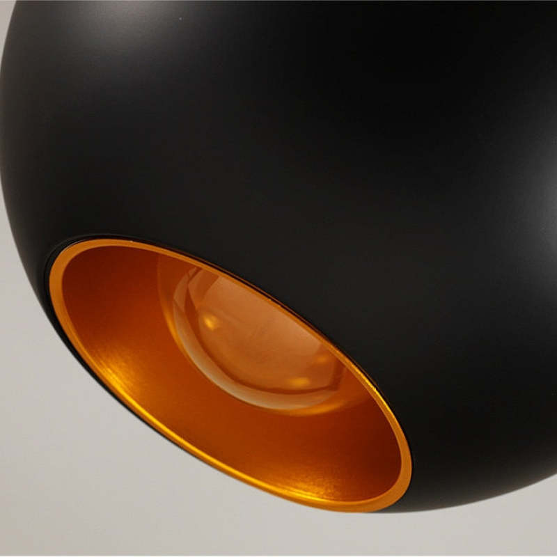 Elegante LED Plafondlamp Zwart-Wit Modern Design Rond Aluminium Eethoek Slaapkamer Woonkamer Warm Dimbaar Licht Scandinavisch Interieur Stijlvol