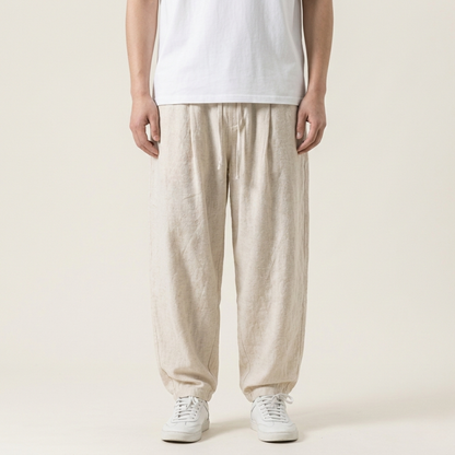 Linnen Broek Lichtgewicht Zomerse Stijl