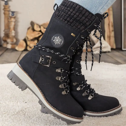 Waterdichte Winterlaarzen met Antislip Zool en Warme Voering - StudioMarella