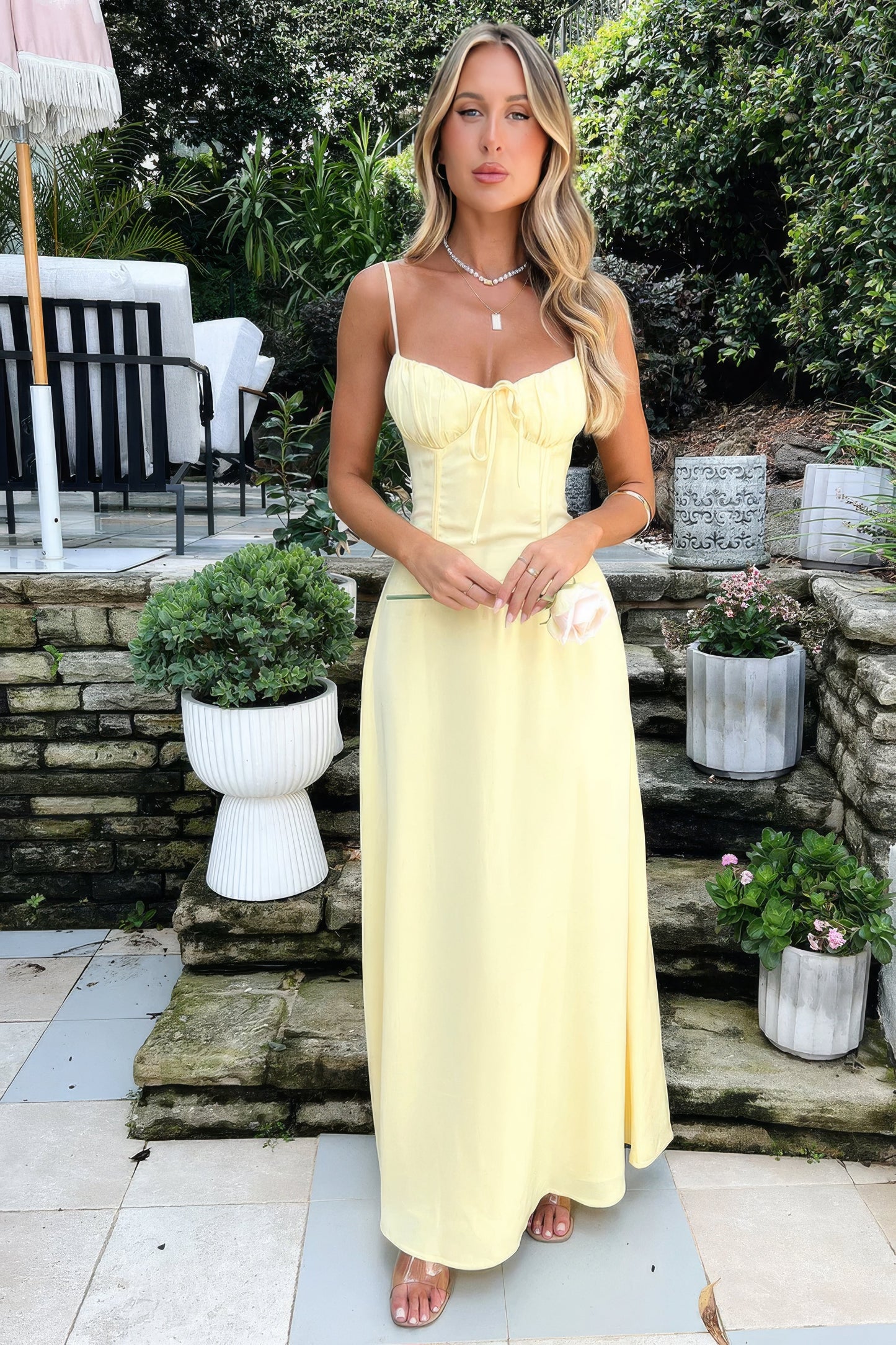 Vrouwen Zomerjurk Maxi Luchtig Elegant Lange Jurk