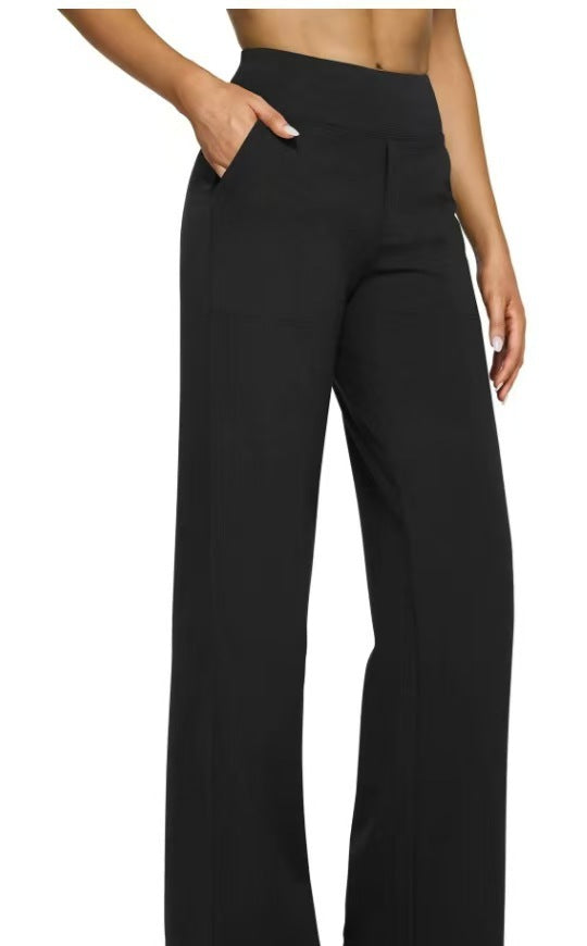 Dames Broek Hoge Taille Wijd Comfortabel Zittend