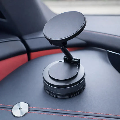 Magnetische Telefoonhouder met Vacuümzuigvoet voor Dashboard en Voorruit – Volledige 360° Draaiing