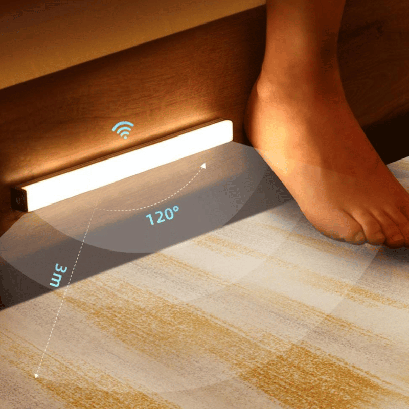 Oplaadbare LED-Lamp met Bewegingssensor – Energiebesparend & USB-Oplaadbaar – 10/13/21/36 LED's – Sensorverlichting voor Kast, Gang, Trap