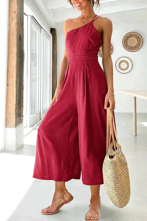Jumpsuit Zwart Jurk voor Vrouw Elegante Stijl