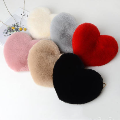 Dames Schoudertas Hartvormig met Ketting Modieus
