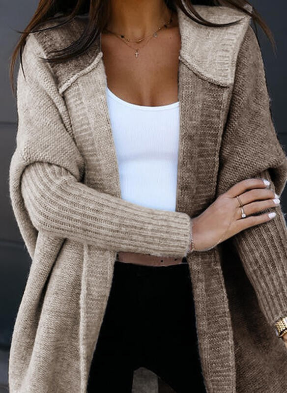 Dames Gebreide Vest Warm Patchwork Stijl