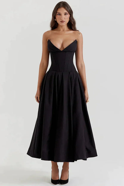 Elegante Strapless Jurk voor Vrouwelijke Schoonheid - StudioMarella