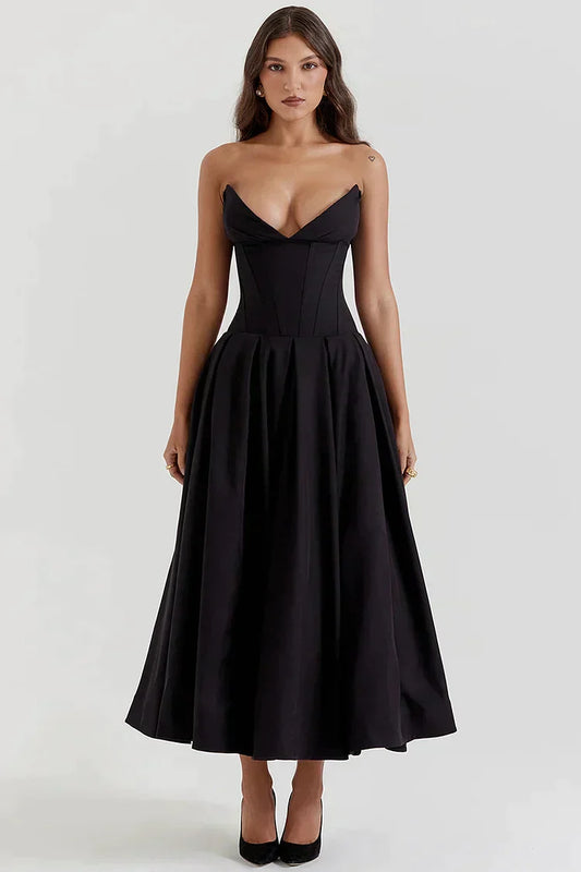 Elegante Strapless Jurk voor Vrouwelijke Schoonheid - StudioMarella