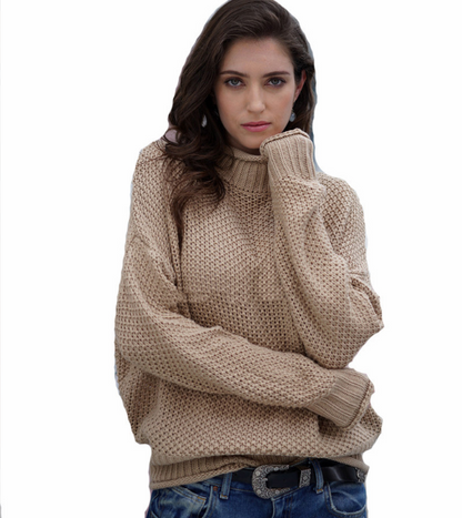 Dames Trui Warm en Elegant met Grove Steek