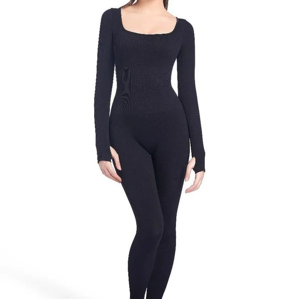 Jumpsuit met Shapewear voor een Slank Figuur